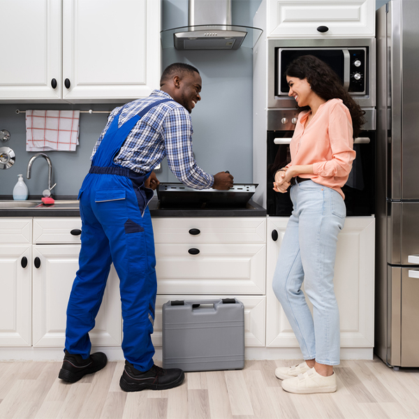 can you provide an estimate for cooktop repair before beginning any work in Boaz West Virginia